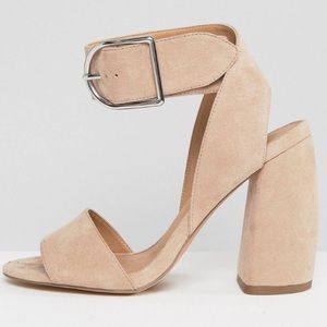 ASOS Nude Blush Pink Heels
